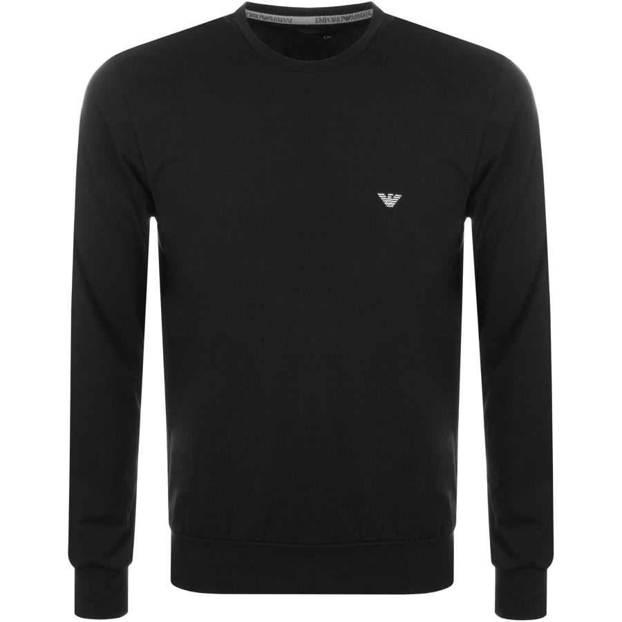 Alternative Image for ProductEmporio Armani Lightweight Lounge Tracksuit Black2